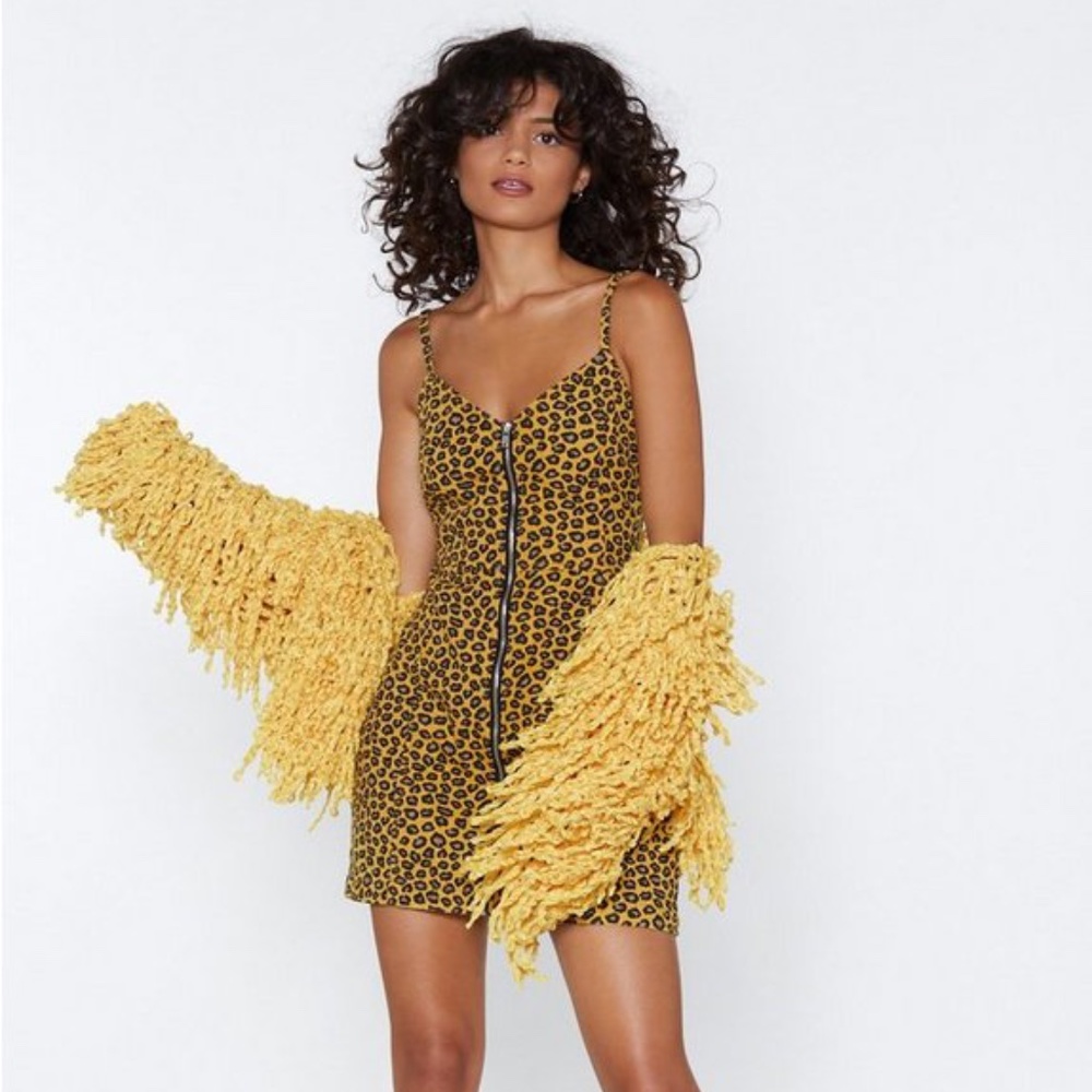 Nasty Gal Leopard dress